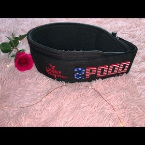 2pood Mattie Rogers straight weightlifting belt